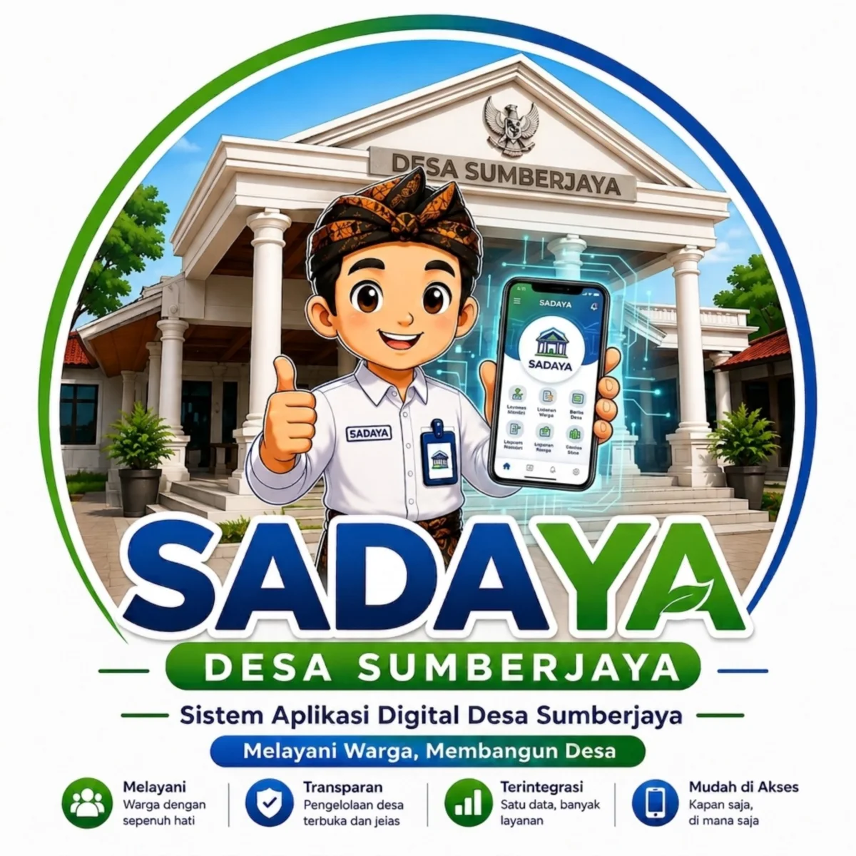 Mengenal SADAYA, Sistem Aplikasi Digital Desa Sumberjaya